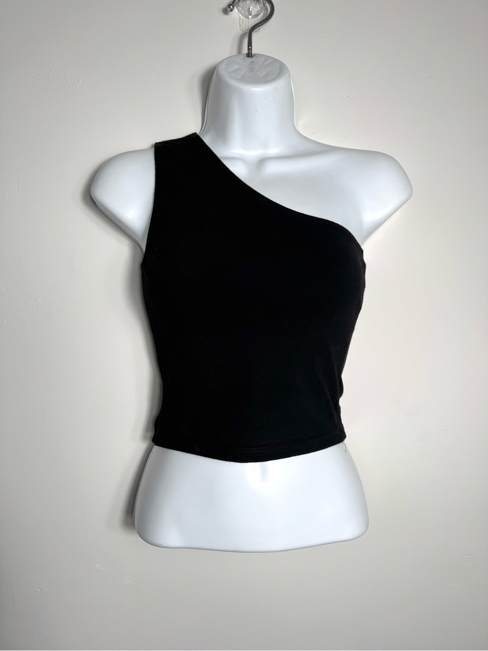 Brandy Melville Black One-Shoulder Women's Top